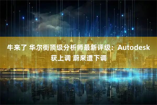 牛来了 华尔街顶级分析师最新评级：Autodesk获上调 蔚来遭下调