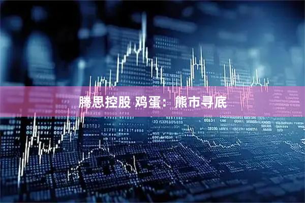 腾思控股 鸡蛋：熊市寻底